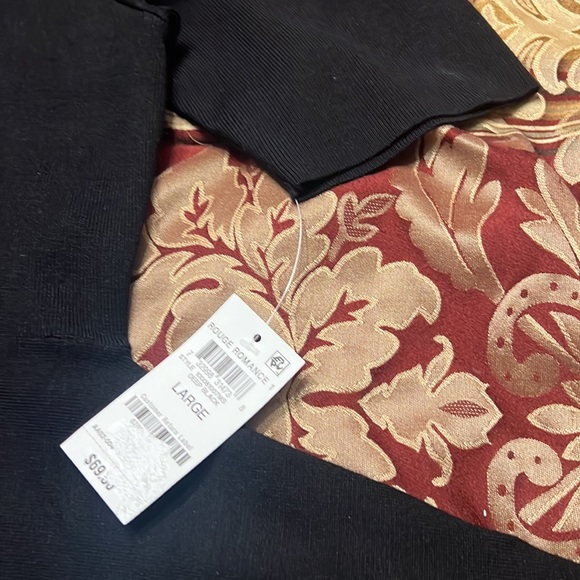 Brand new women’s black long top tunic size large Alfani - Picture 4 of 7